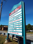 Venango Area Industrial Complex entrance sign